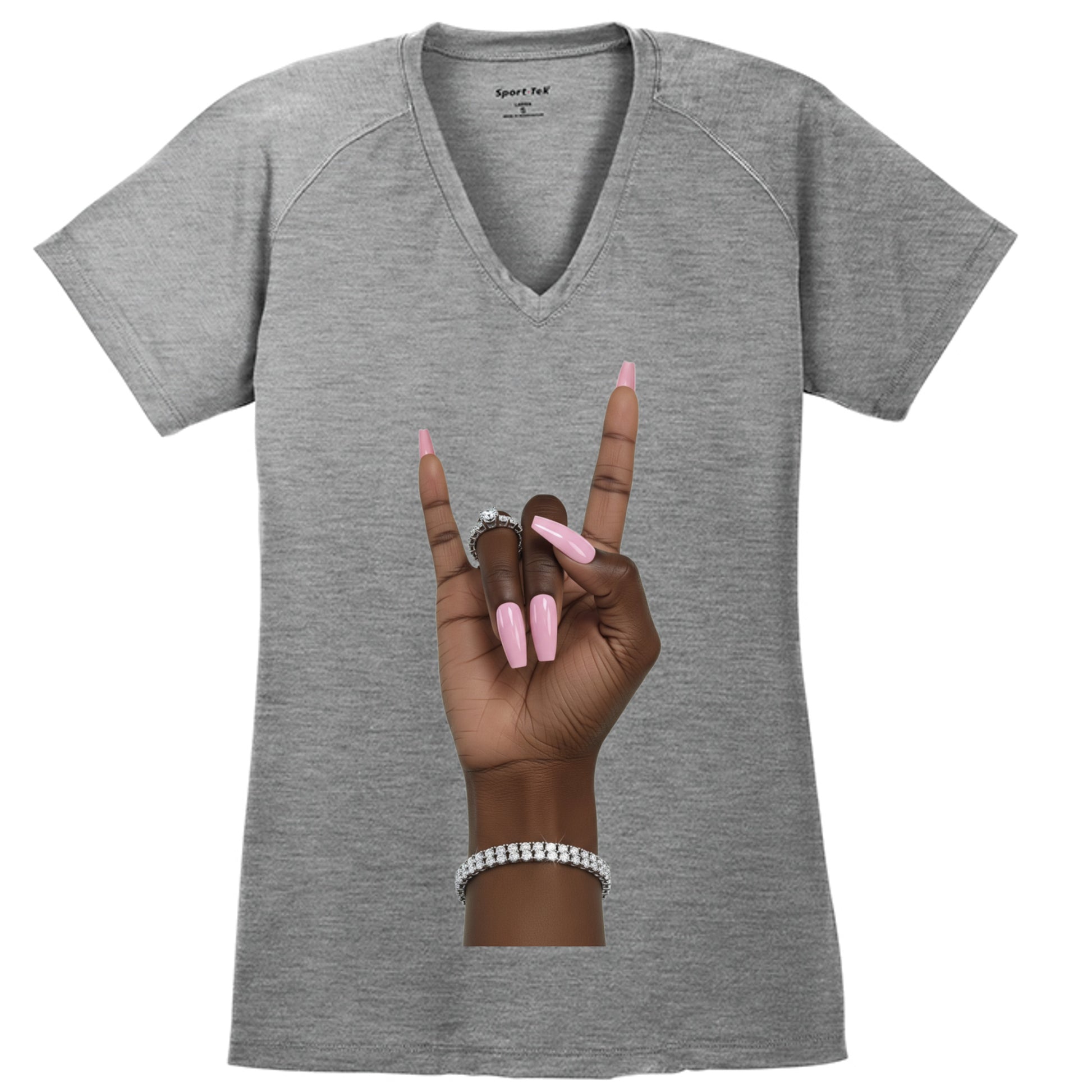 Heather Grey - LST700 - FRONT